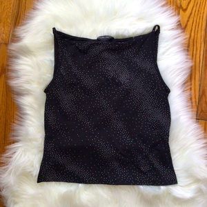 Y2K vintage New York & Company square neck tank